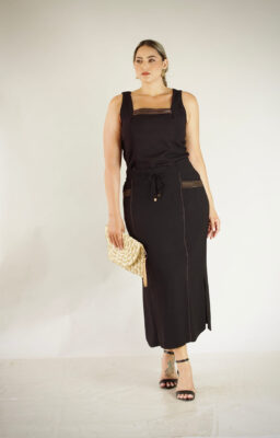Conjunto Midi saia e Blusa